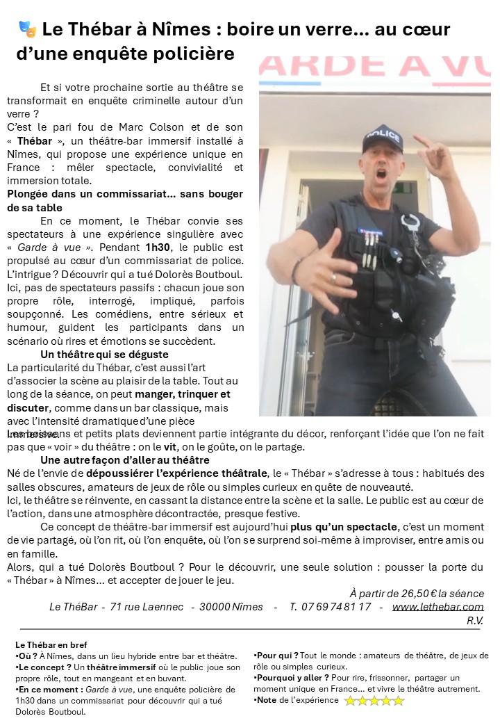 article le thébar